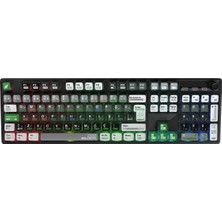 Hawk HK510 Mekanik Prelubed Switch Rgb Tri-Mode Kablosuz/bluetooth Full Türkçe Gaming Klavye