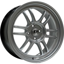 Powcan 7 x 16 BK-808 4X100 ET35 73.1 Hyper Sılver (4 Adet)