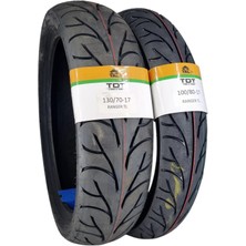 TDT Tyres 130/70-17 ve 100/80-17 (Tubeless - Dubleks) Ranger Lastik Takımı