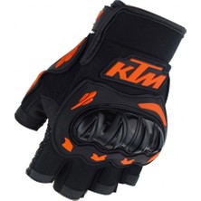 Edelvays Shop Yazlık Kısa Motosiklet Eldiveni EN13594 Etiketli Kısa Ktm Eldiven