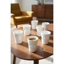 Acar Face To Face 6 Kişilik Fincan Desen1 90ML