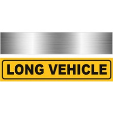 Opersan Long Vehıcle Tehlike Işaret Plakası 500X110 mm