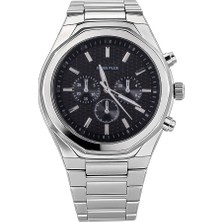 Swiss Plus Erkek Kol Saati - Essential Collection - Model-4 ST3503AGS Plus Black/silver