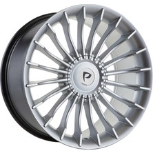 Powcan 7.5 x 17 BK-273 4X100/108 ET35 73.1 Hyper Sılver (4 Adet)