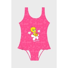 Slipstop Daisyloo Askılı Kolay Kuruyan Uv Korumalı Mayo Kız Çocuk Mayo SM2612050701