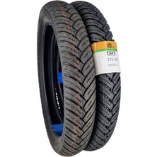 TDT Tyres 90/90-18 ve 275-18 (Tubeless - Dubleks) Missile Lastik Takımı