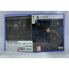 Konsol Cenneti Ps5 Callisto Protocol Koleksiyon Için Boş Kutu + Playstation 5 Callisto Protocol  Oyun Cover