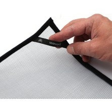 Empressco Yıkanabilir Fiberglass Sineklik, Açık ve Kapalı Pencereler Için 80X160 cm