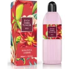  amber kolonya 400ml silindir pet şişe