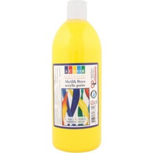  südor akrilik boya 500 ml. limon sarı sd-1009-01