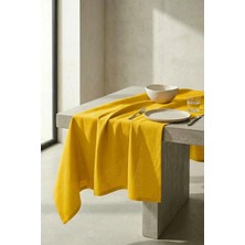 United Colors Of Benetton BE-28459-YE  %100 Pamuk Sarı Düz  40*140 cm Runner