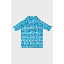 Slipstop Santana Uv Korumalı Kısa Kollu Mayo T Shirt Erkek Çocuk T Shirt ST2631000003