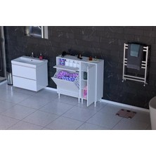 Vivense Yenice Banyo Dolabı, 70 cm 2 Sepetli, 105 cm
