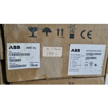 ACS150-03E-01A2-4 Abb Sürücü Inverter (0.37KW) (1/2hp) 380-480V 2.2A 48-63HZ