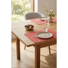 United Colors Of Benetton BE-28460-RD   Kırmızı Amerikan Servis Çizgili 4 Lü 33,50 cm