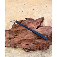 Karbon Kaplama Eğimli Uçlu Bitki Maşası Cımbızı -25CM