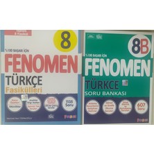 Eser Fenomen Yayınları 8. Sınıf Lgs Türkçe Konu Özetli Soru Bankası 8 Fasikül+Fenomen B  Türkçe Soru    Bankası