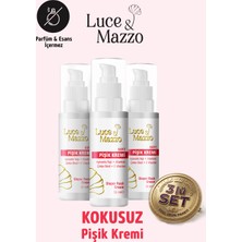 Luce & Mazzo Kokusuz Ihrama Uygun Pişik Kremi - 3 Lü Set