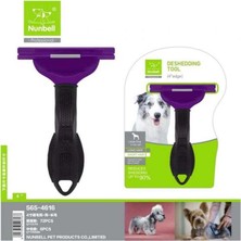 Nunbell Longhair Basmalı Jiletli Köpek Tarağı Large