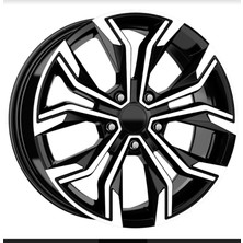 Dedika 7.5 x 17 DY-667 4X100 ET40 60.1 Black Machıned Xl (4 Adet)