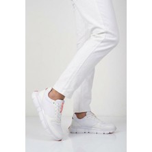 Walkway Beyaz Bağcıklı Hafif Erkek Casual Ayakkabı Praval M