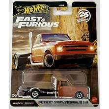 Hot Wheels Fast And Furious 1967 Chevy Custom / Personnalise C-10