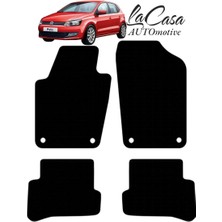 Gian Fabio Falleri Lacasa Vw Polo 6r 2009-2014 Uyumlu Lacasa Velur Halı Paspas
