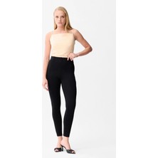 Love My Body  Beli Lastikli Tayt Siyah 173L9577000