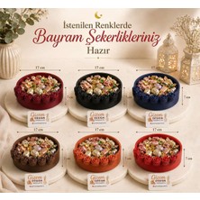 Gizem Design Products Gül Detaylı Kase - Şekerlik - Çikolatalık Kahverengi