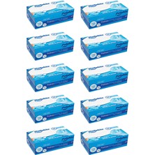 Dolphin Mavi Nitril Eldiven Pudrasız (Xl) 100LÜ Paket 10 Adet
