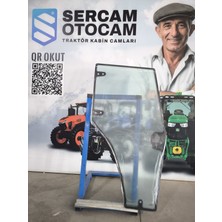 Sercam New Holland 50-56 Sağ Kapı Camı