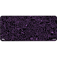 Hawk Doodle 90X40 Mouse Pad