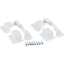Empressco Beyaz Sineklik Sabitleyici Pabucu 17X25, 2 Takım, Dayanıklı ve Pratik