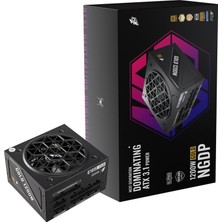1st Player Ngdp 1200W 80+ Gold Atx3.1/pcle 5.1 Japon Kapasitör Full Modüler Apfc 10 Yıl G. Siyah