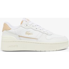 Lacoste T-Clip Platform Kadın Krem Sneaker