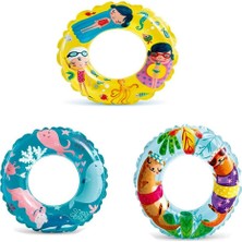 Empressco Saze IS59242 Şeffaf Baskılı Simit 61 cm Can Simiti Deniz Havuz Can Simit - Fiyatı, Yorumları