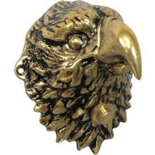 Galata Bronz Kartal Kapı Zili, Parlak Sarı/siyah