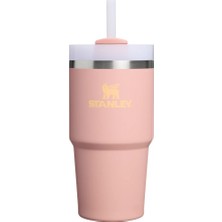 Stanley Quencher Pipetli Termos Bardak 0.59 Lt / Peach Rose