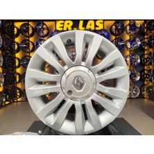 Renault 4 Adet Renault Orıjınal 6*15 4*100 ET43 60.1 Sılver Jant Revize Edilmiş (Takım)