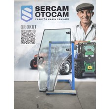 Sercam New Holland 65-56 Sol Kapı Camı