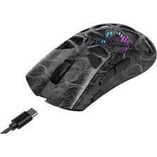 Havit Gamenote MS1043WB Kablosuz Gaming Mouse – 24K Dpı, 2.4ghz + Bt5.3 + Type-C, Hafif Tasarım, Rgb
