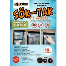 Empressco Pratik Sineklik 80X150 Cm, Sök Tak, Pencere Koruma Ürünü