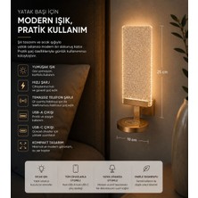 Socketline Lumos Serisi Yatak Başı Aydınlarma ve Temassız Şarj Sistemi -05