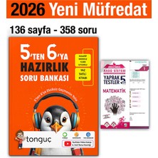 Tonguç Akademi 5'ten 6'ya Hazırlık Kitabı 2026 Yaz Tatili Soru 5. Sınıf Matematik Yaprak Test