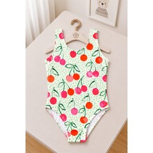 My Kids Wear Kız Çocuk Tatil Yıldızı Tek Parça Mayo 12806