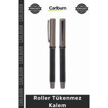 Carlburn #kırtasiye Kurumsal Hediye Logo Baskılı Metal Gövde Şık Tasarım Prestijli Roller Tükenmez Kalem