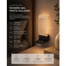 Socketline Lumos Serisi Yatak Başı Aydınlarma ve Temassız Şarj Sistemi - 04