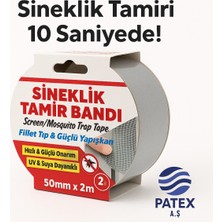 Empressco 50MM x 2m Sineklik Tamir Bandı, Güçlü ve Hızlı Onarım Çözümü