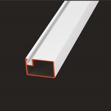 Empressco Home Naturel Alüminyum Sineklik Profili 17X25, Kapı ve Pencere Için 300CM