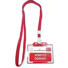 Sarff Nöbetçi Öğrenci Yaka Kartı Ipli - 2 Adet